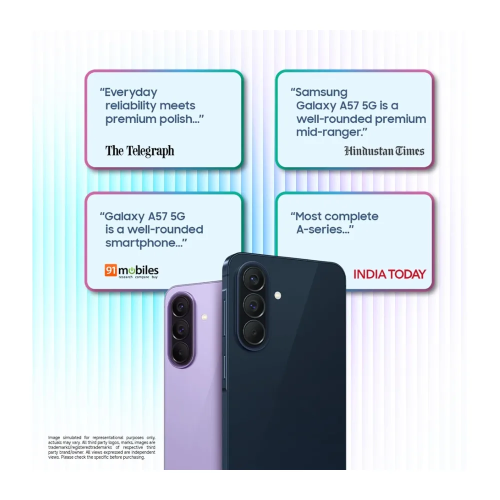 Samsung Galaxy A57 5G 256GB 8GB RAM 5.000mAh Akku AI Handy Android 16 Smartphone ohne Simlock ohne Branding — 4