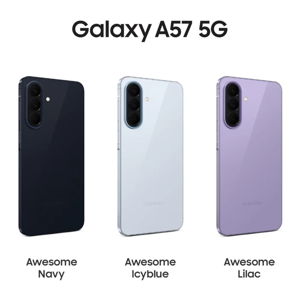 Samsung Galaxy A57 5G 256GB 8GB RAM 5.000mAh Akku AI Handy Android 16 Smartphone ohne Simlock ohne Branding — 5