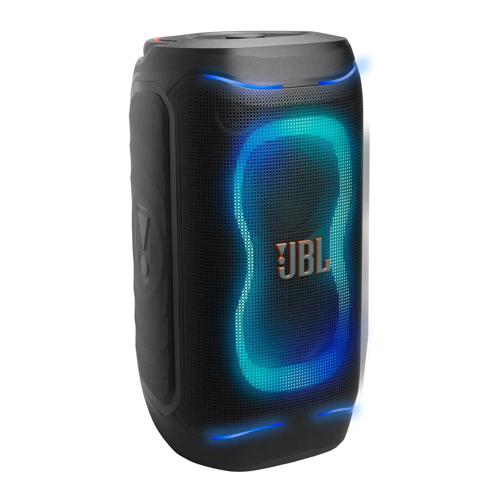JBL PartyBox 130, Tragbarer Partylautsprecher mit Klappgriff, Schwarz