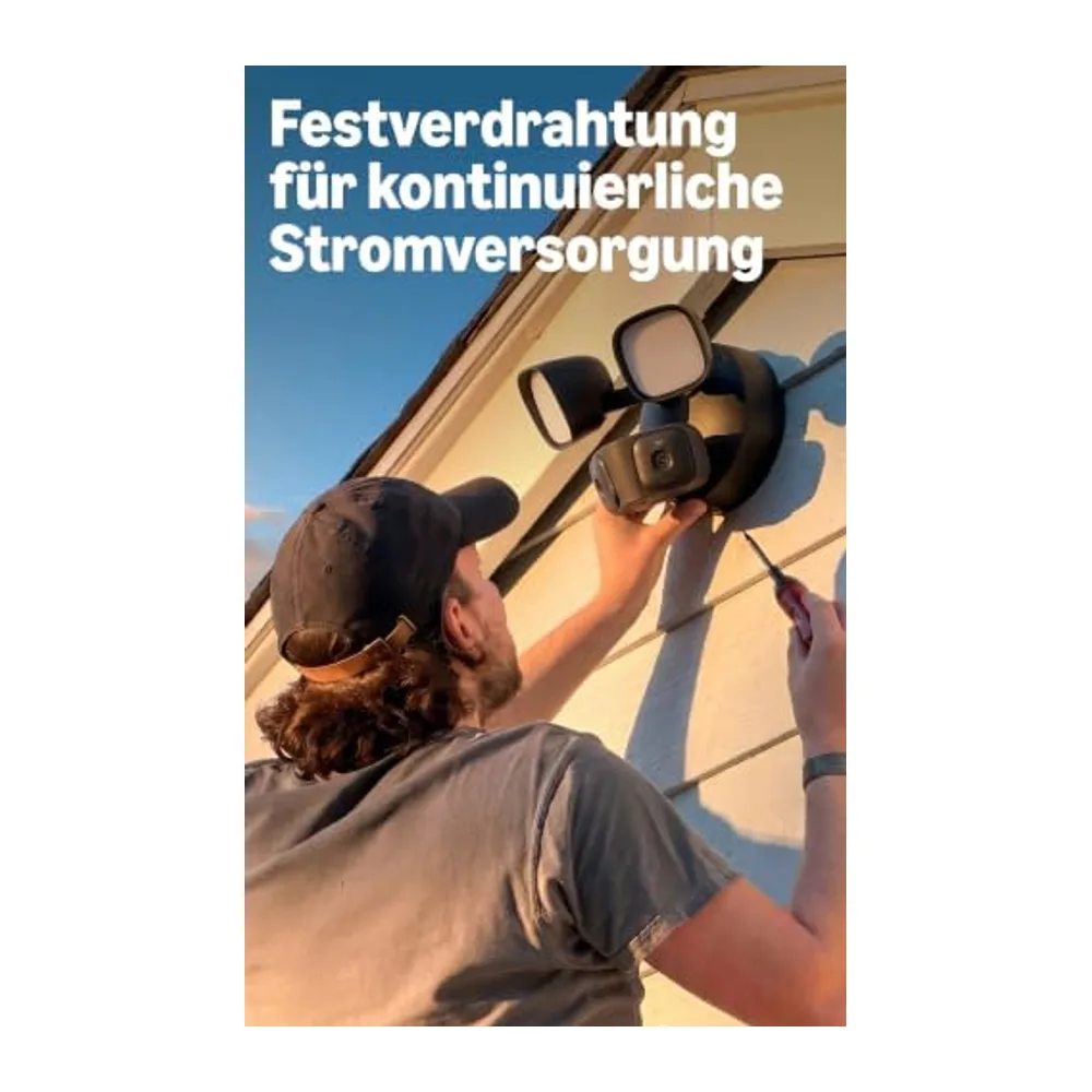Blink Arc 2K+ Flutlichtkamera (festverdrahtet — 6