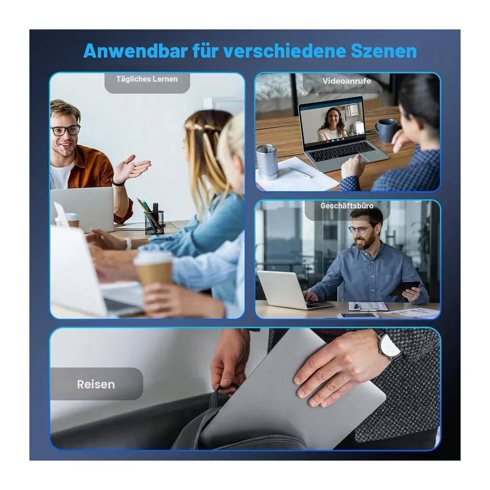PINSTONE 11,6 Zoll Laptop – Celeron N4020 6 GB RAM 128 GB SSD, 360 Grad Faltbarer Touchscreen, 2,4/5 GHz — 4
