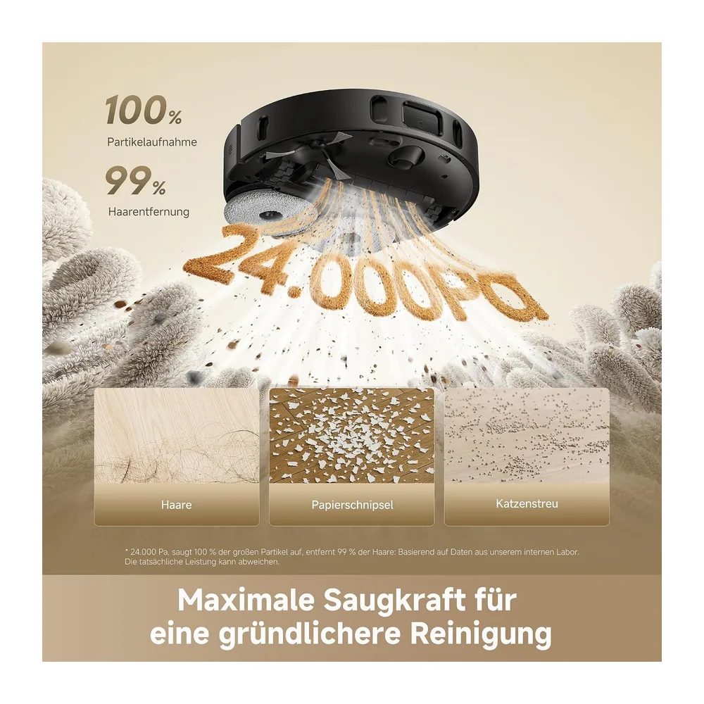 dreame L40 Ultra A Saugroboter mit Wischfunktion mit 24.000 Pa Saugkraft — 5