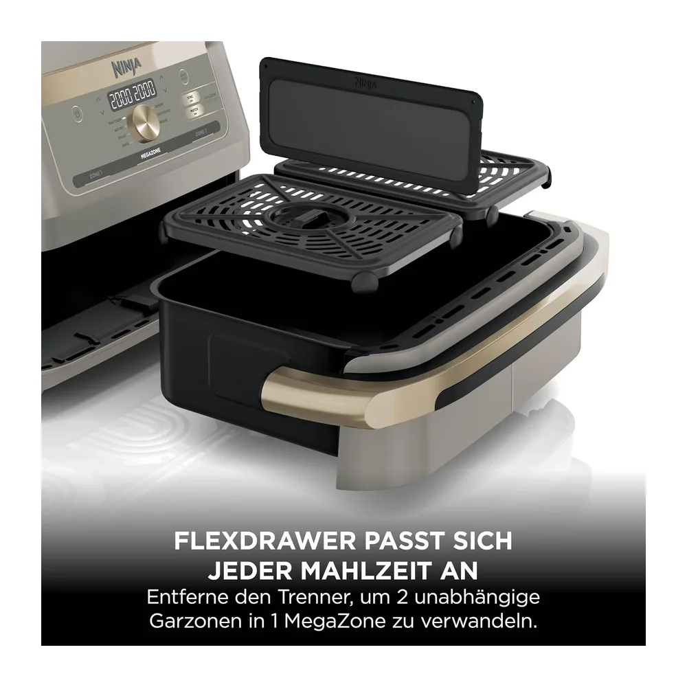 Ninja Foodi FlexDrawer Heißluftfritteuse — 3