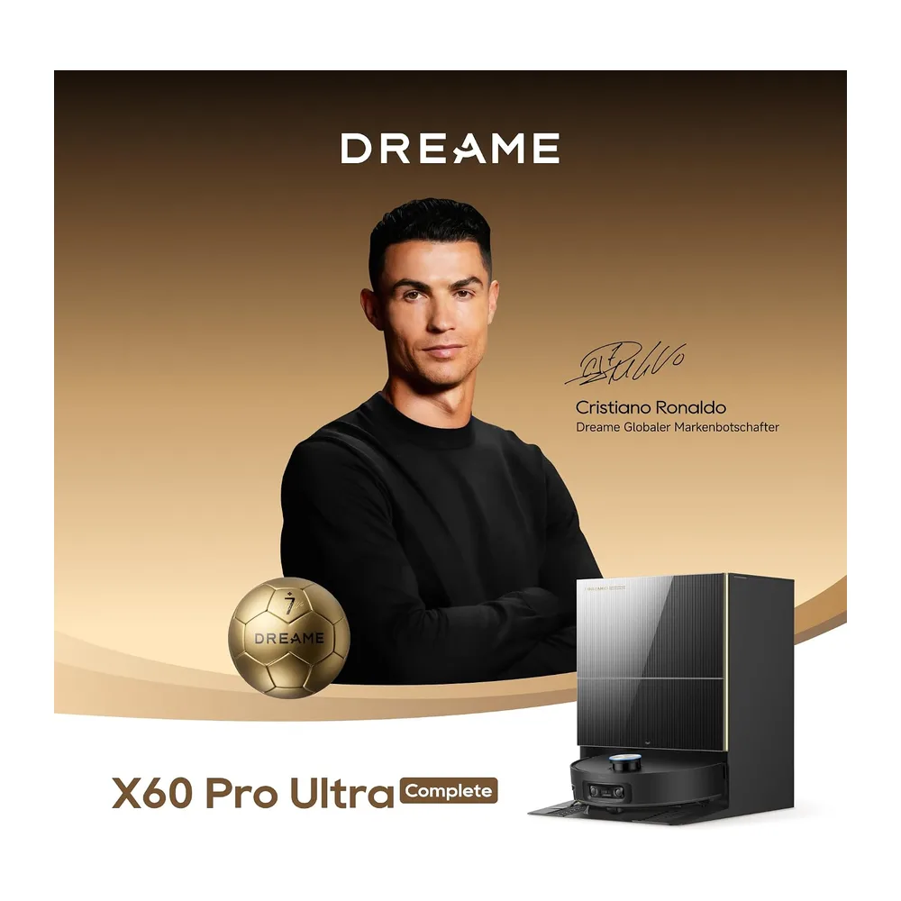 dreame X60 Pro Ultra Complete Saugroboter mit UltraExtend-Armen,42.000Pa — 2