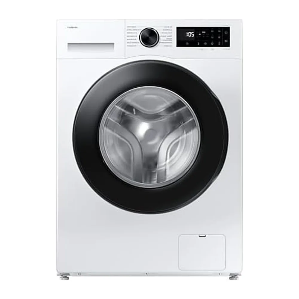 Samsung SLIM Waschmaschine, WW80FG5L32AEEG, 8kg, 1200U/min, AI Ecobubble, Super Speed, Hygiene Steam, Digital