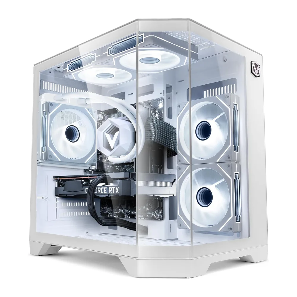 Vibox IV-588 Gaming PC • AMD Ryzen 7 5700X 8-Kern • Nvidia RTX 5060 8GB • 16GB RAM • 1TB SSD • Windows 11 •