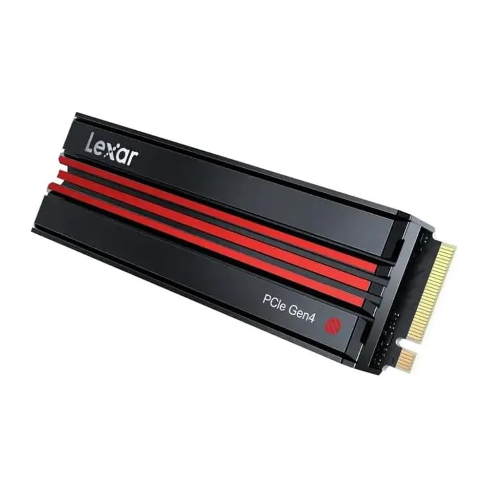 Lexar EQ790 PS5 SSD 4TB, M.2 NVMe 1.4 Interne Solid-State-Festplatte mit Kühlkörper, 2280 PCIe Gen4x4 Intern