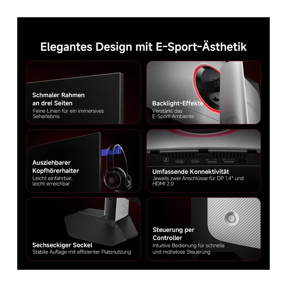 XIAOMI 2K Mini-LED Gaming Monitor 27 Zoll — 4