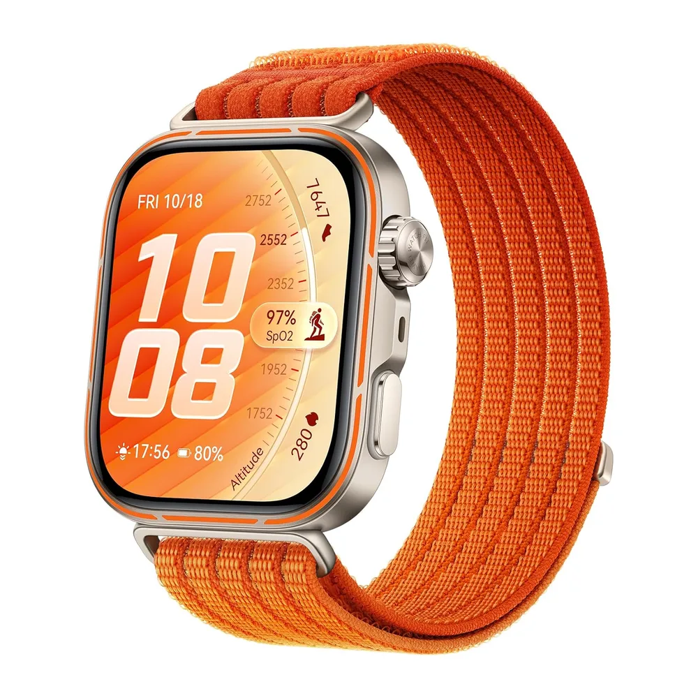 HUAWEI Watch FIT 5 Pro Smartwatch, GPS, Fitness Tracker mit EKG, Orange