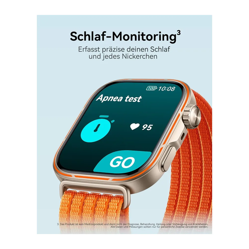 HUAWEI Watch FIT 5 Pro Smartwatch, GPS, Fitness Tracker mit EKG, Orange — 6