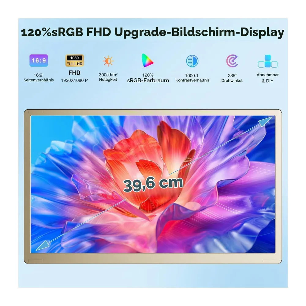 KEFEYA Laptop Bildschirm Erweiterung 15,6" — 2