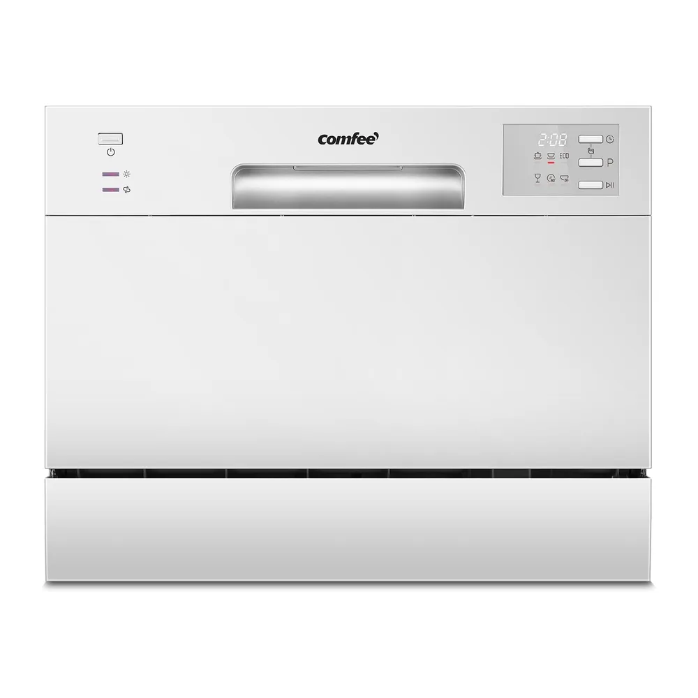 COMFEE CDWMT0602EWD-EU Kompakter Tisch-Geschirrspüler mit 6 Gedecken — 2
