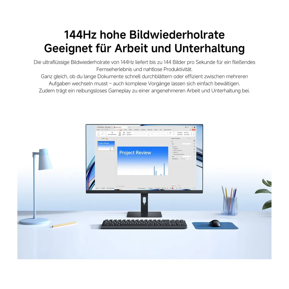 XIAOMI Gaming Monitor 27 Zoll, 144Hz, FHD, FreeSync, IPS, P27FDA-RAGL — 3