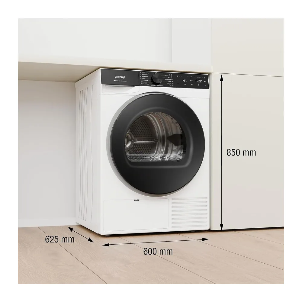 Gorenje D5G69CP Trockner/Kondensation mit Wärmepumpe /9kg /15 Programme/ConnectLife/Made in EU/FastDry — 2