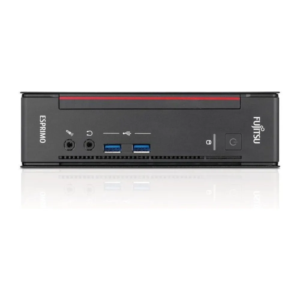 Fujitsu Q558 – Mini-PC Desktop-PC – Intel i5-8400T 6 Core 1,7 GHz – RAM 8 GB DDR4 SSD 256 GB, DVI + DP – Win