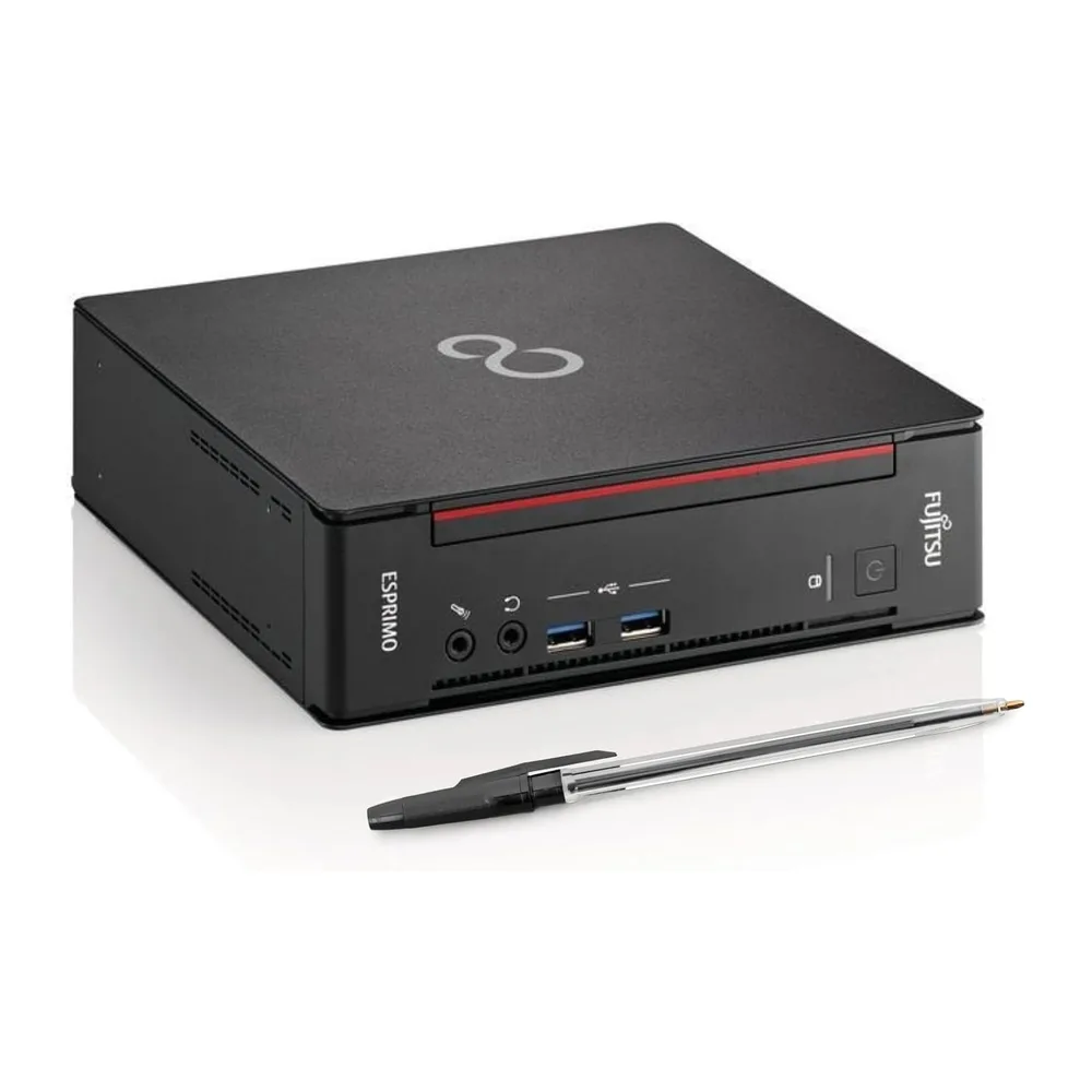 Fujitsu Q558 – Mini-PC Desktop-PC – Intel i5-8400T 6 Core 1,7 GHz – RAM 8 GB DDR4 SSD 256 GB, DVI + DP – Win — 5