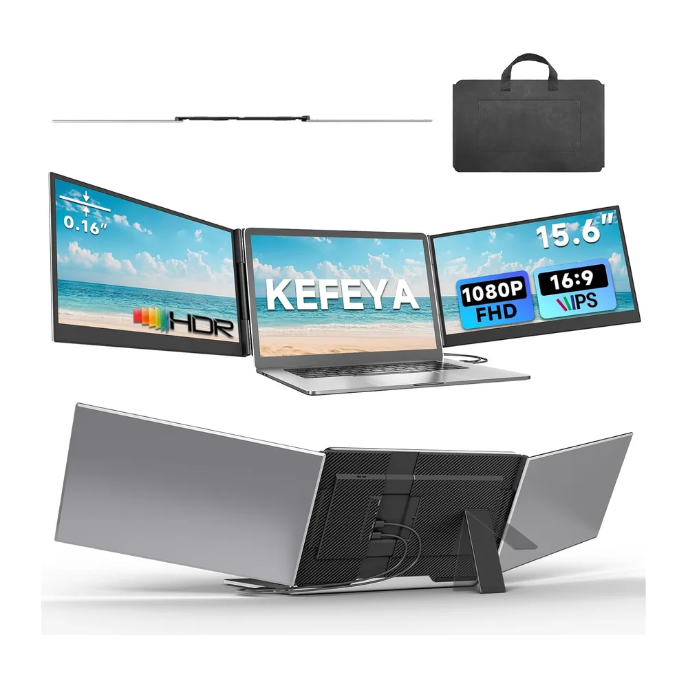KEFEYA Laptop Bildschirm Erweiterung 15,6"