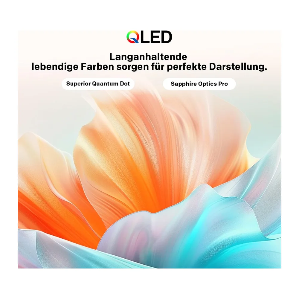 coocaa 40 Zoll Fernseher, 100cm, QLED FHD Smart TV, Superior QLED Tech, HDR10, HLG, 1.5GB RAM für flüssiges — 4