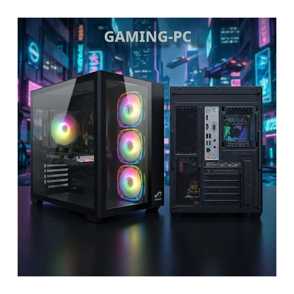 STGsivir Gaming PC, Core i7, RTX 2060 Super 8G, 16G RAM, 1T SSD — 3
