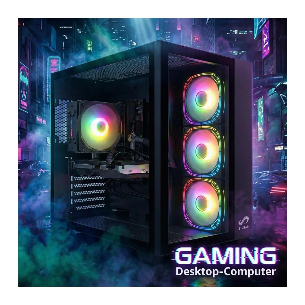 STGsivir Gaming PC, Core i7, RTX 2060 Super 8G, 16G RAM, 1T SSD — 4