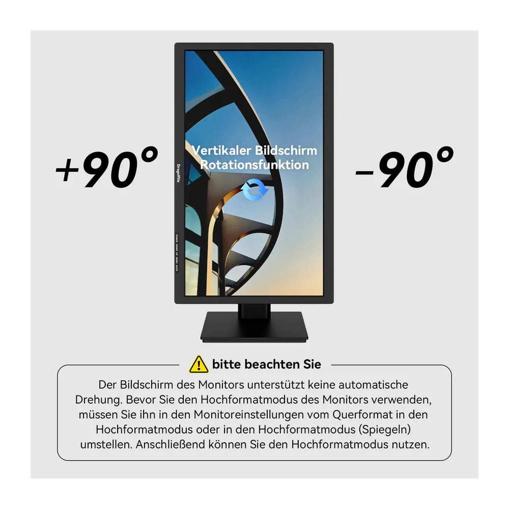 24 Zoll Touchscreen Monitor VA PC Touch Screen Kontrastverhältnis 3000:1 — 2