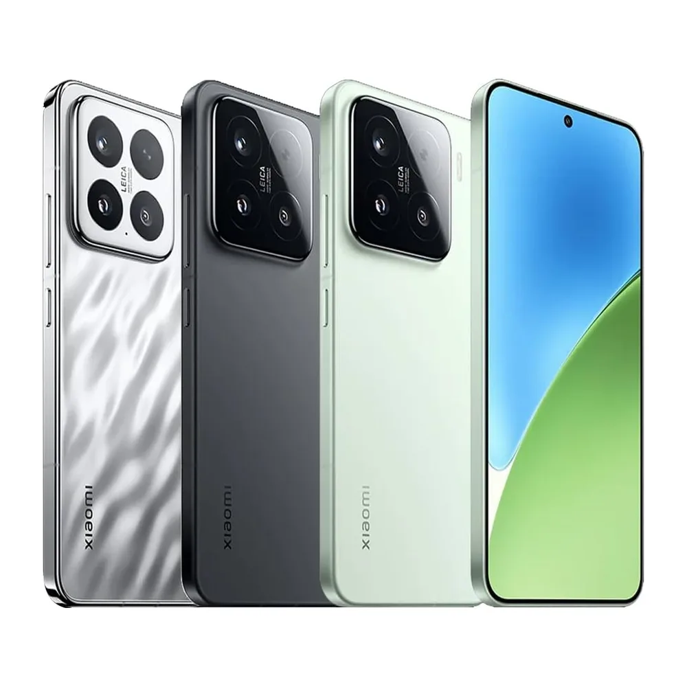 Smartphone Xiaomi 15 5G, 24129PN74G, 256 GB, Doppel-SIM, 6,36 Pouces, Dreifach-Kamera, Foto, 50 MP, Grün