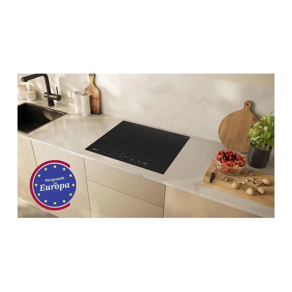 NEFF N 90 Induktionskochfeld 60 cm, T56NUQ4A0, Combi Induction, Bratsensor 70° bis 220 °C, Power Boost, Twist — 3