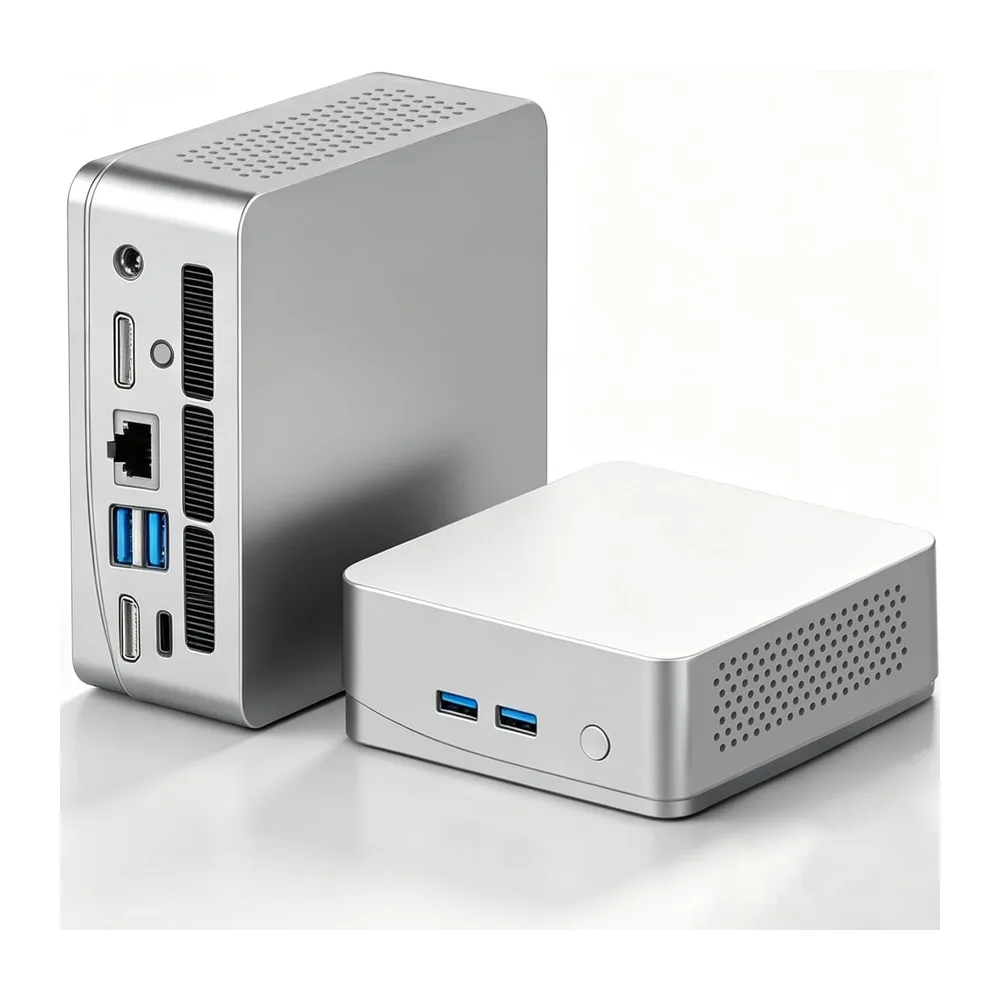 Mini-PC 3200U (bis zu 3,5 GHz) 8 GB RAM 256 GB SSD Win11 WLAN5/Bluetooth /RJ45 LAN 1000M/USB*4/USB-C*2/HDMI*2