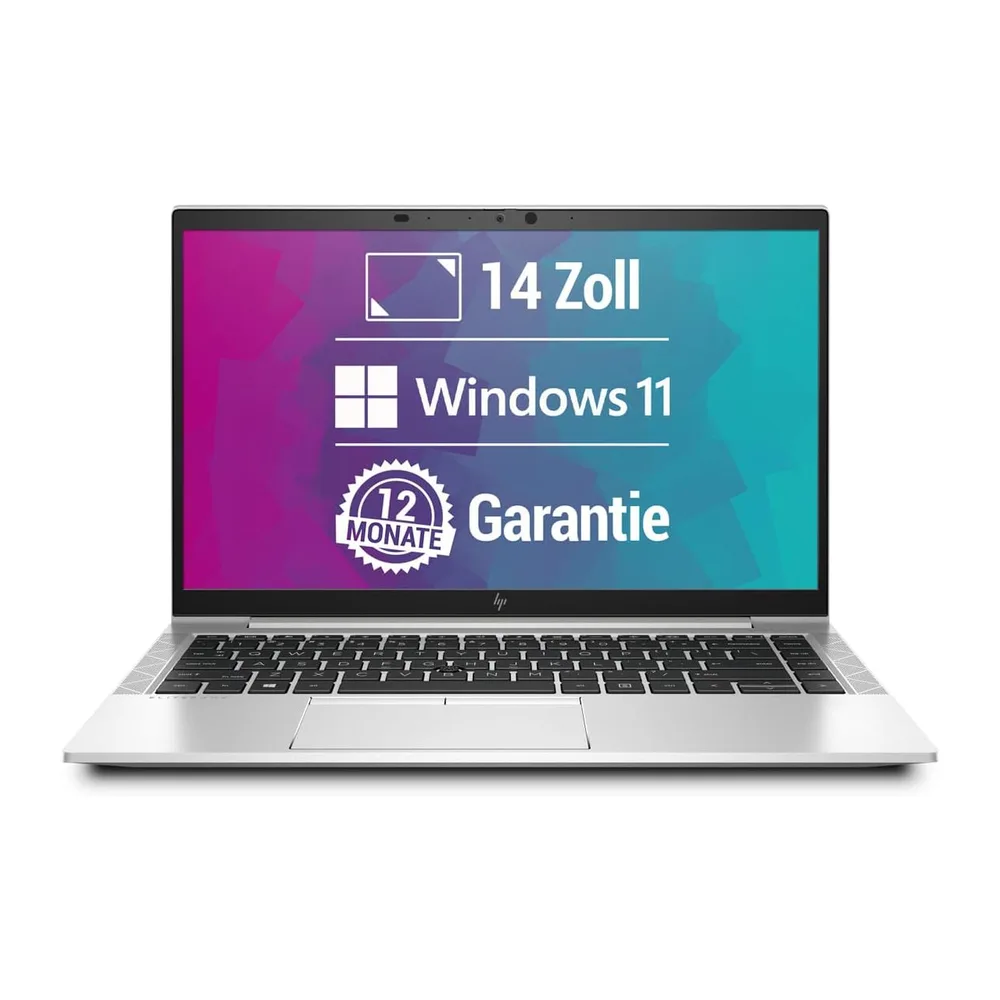 HP EliteBook 840 G8 14 Zoll Full HD Laptop Intel Core i5-1145G7@ bis zu 4,4 GHz 16 GB 256 GB SSD mit Windows