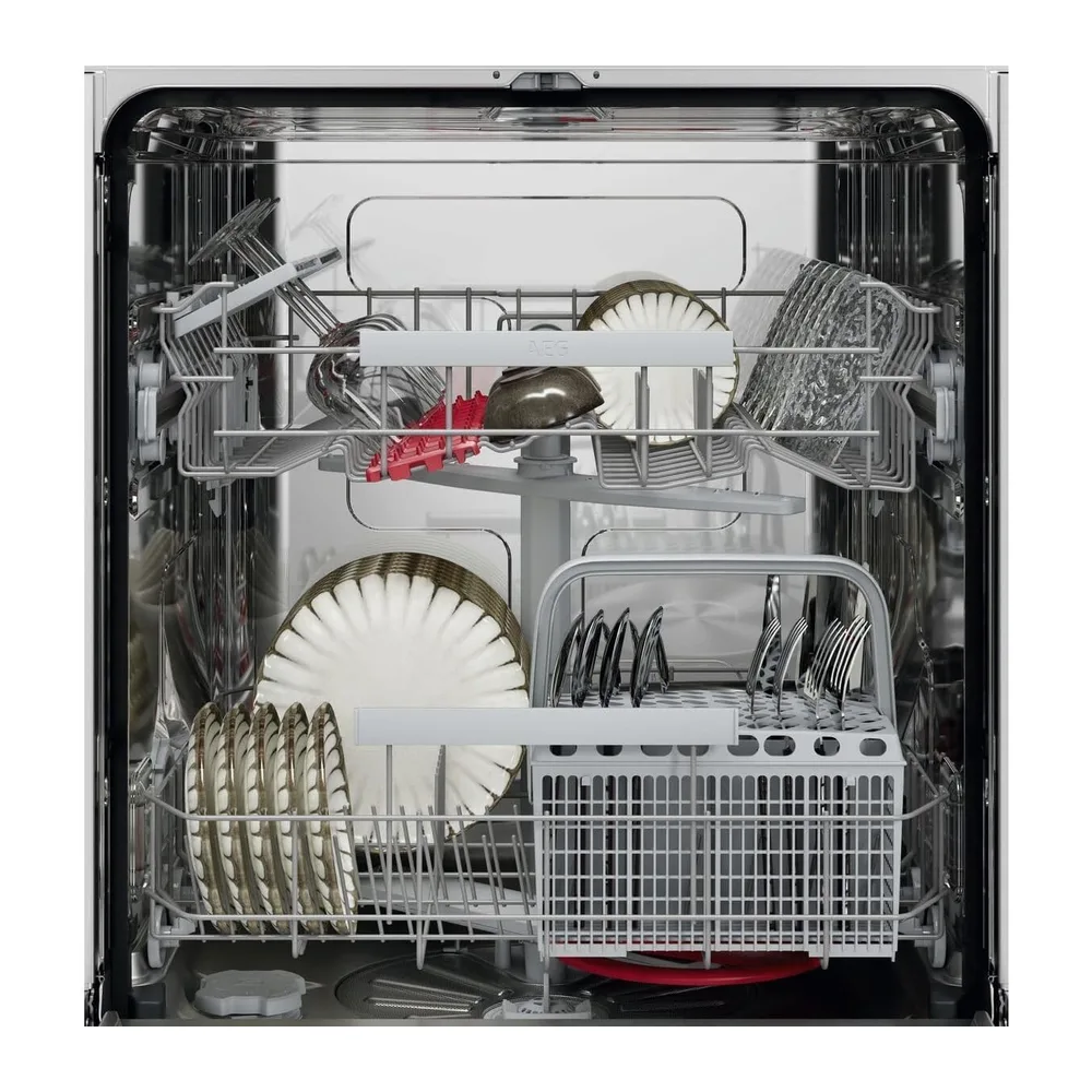 AEG 6000 Geschirrspüler Unterbau 60 cm, SatelliteClean Sprüharm, GU620B2SCM [Energieklasse B] — 3