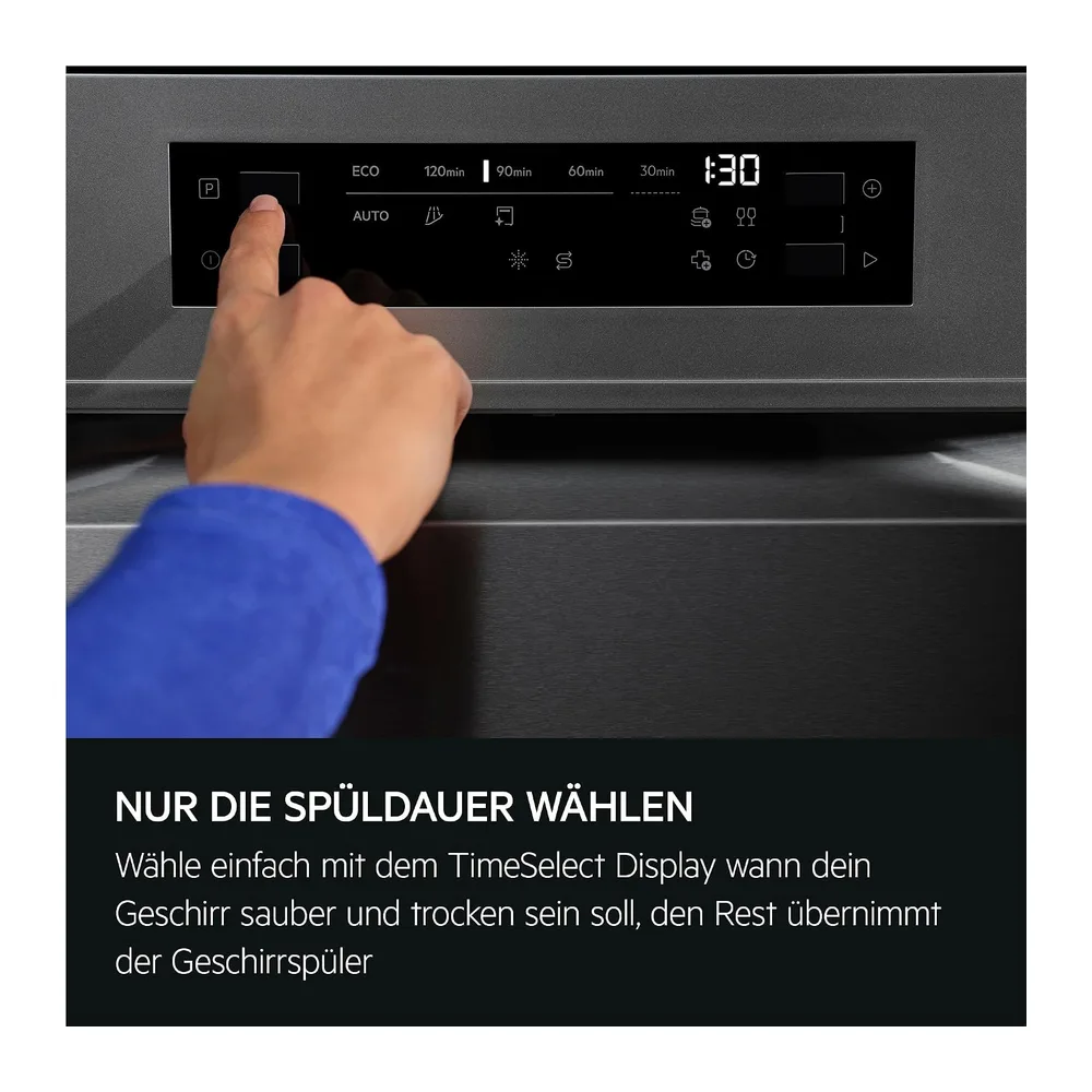 AEG 6000 Geschirrspüler Unterbau 60 cm, SatelliteClean Sprüharm, GU620B2SCM [Energieklasse B] — 4