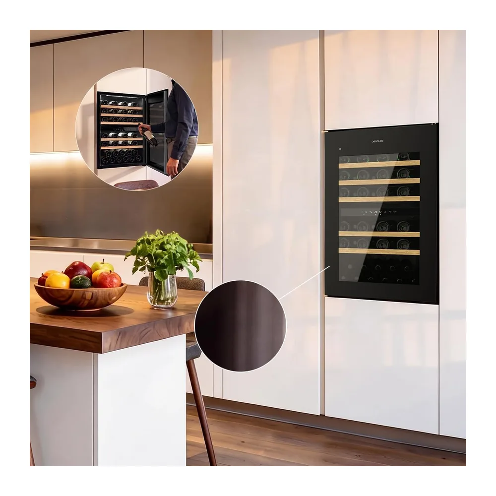Cecotec Weinkühlschrank Bolero GrandSommelier Duo 57000 Touch Matt Black Compressor — 3