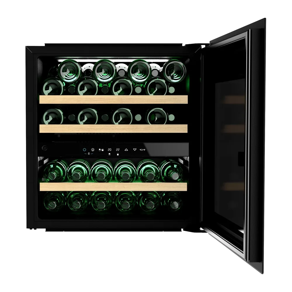 Cecotec Weinkühlschrank Bolero GrandSommelier Duo 36000 Touch Matt Black Compressor — 2