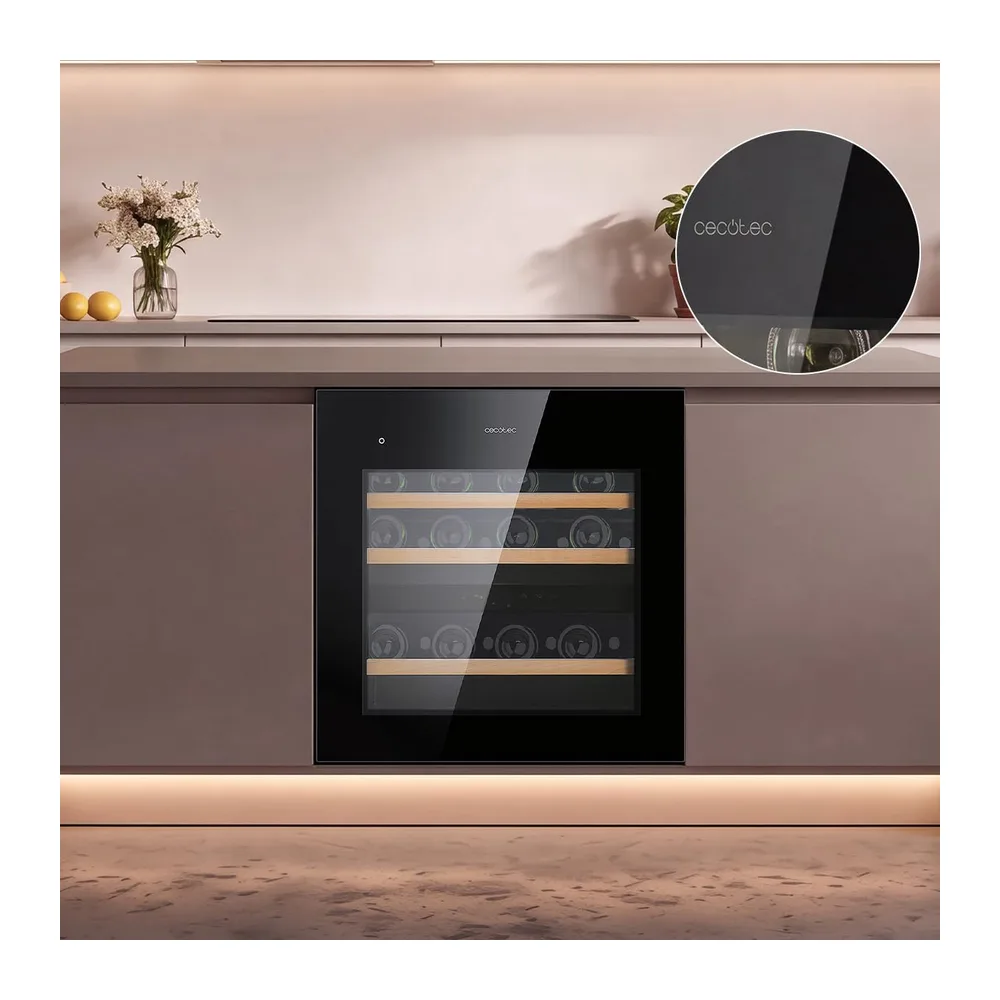 Cecotec Weinkühlschrank Bolero GrandSommelier Duo 36000 Touch Matt Black Compressor — 3