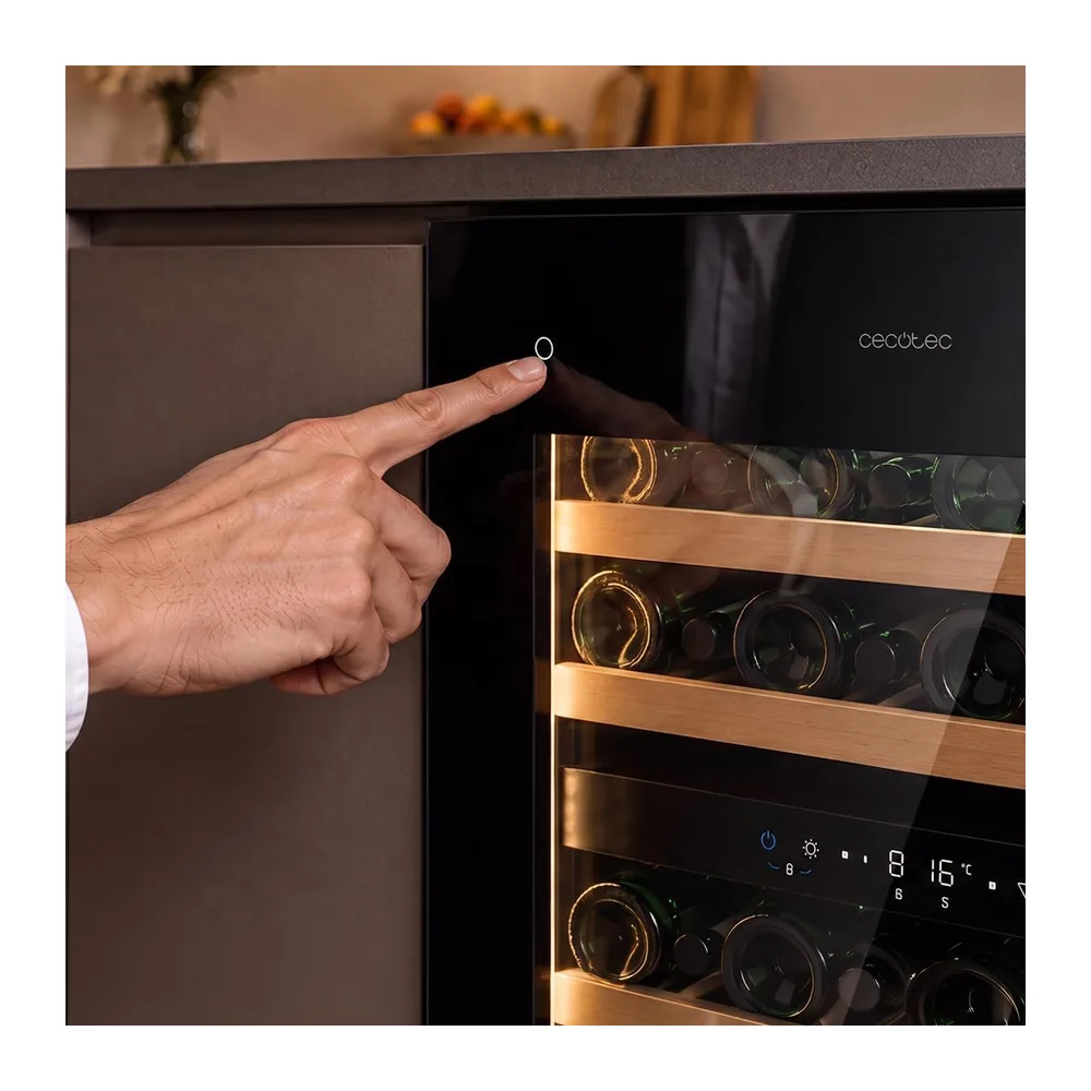 Cecotec Weinkühlschrank Bolero GrandSommelier Duo 36000 Touch Matt Black Compressor — 5