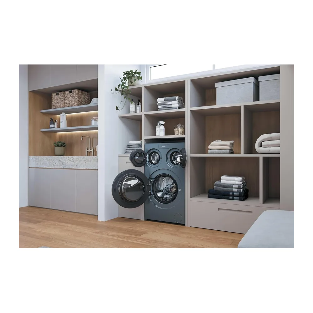 Haier MultiWash Waschmaschine 10+1+1kg HAMQD 410CBL9GN-84 [Energieklasse A] — 2
