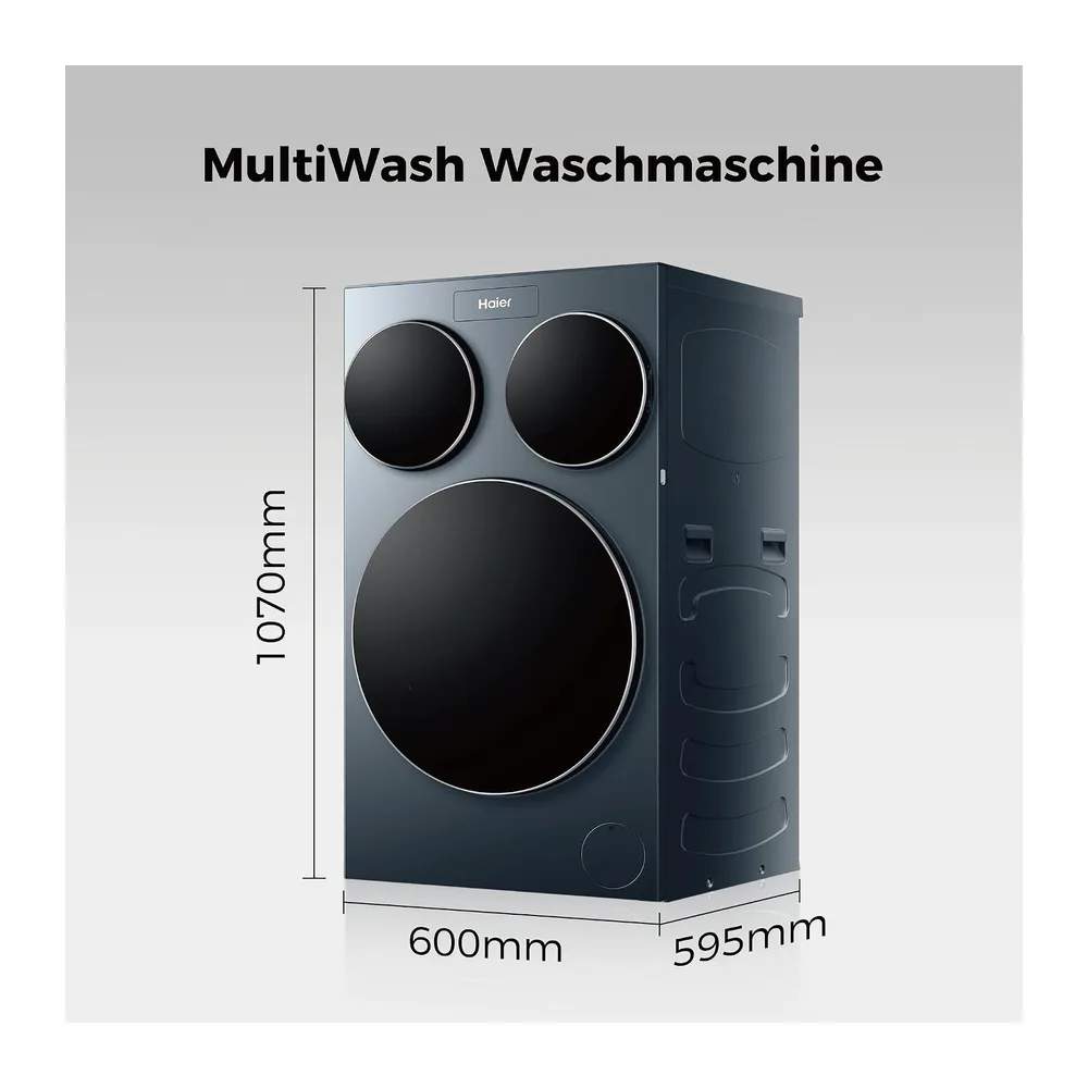 Haier MultiWash Waschmaschine 10+1+1kg HAMQD 410CBL9GN-84 [Energieklasse A] — 3