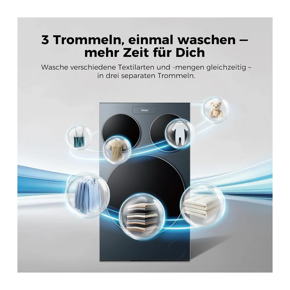 Haier MultiWash Waschmaschine 10+1+1kg HAMQD 410CBL9GN-84 [Energieklasse A] — 5