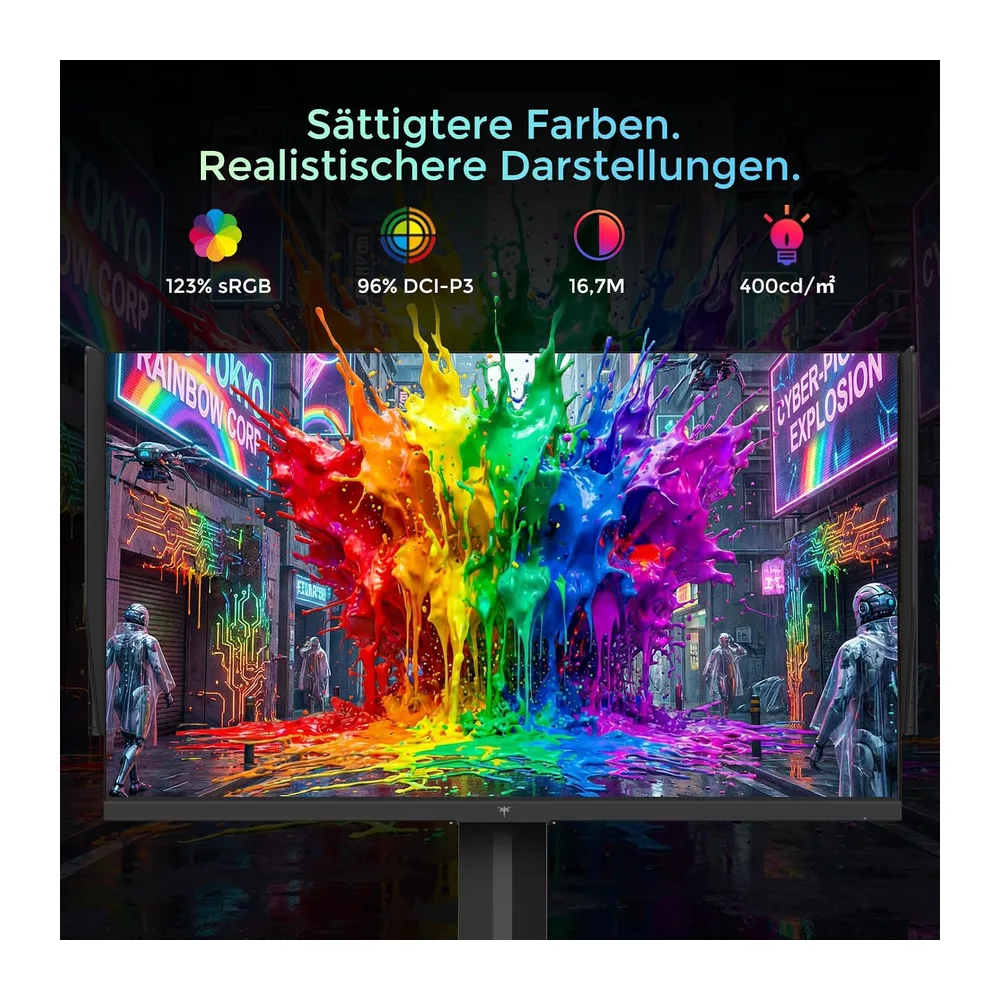 KTC Gaming Monitor 27 Zoll, 275Hz 240Hz QHD Monitor, Fast IPS, 1ms, 2K 2560 x 1440P, Freesync & G-sync, PC — 6
