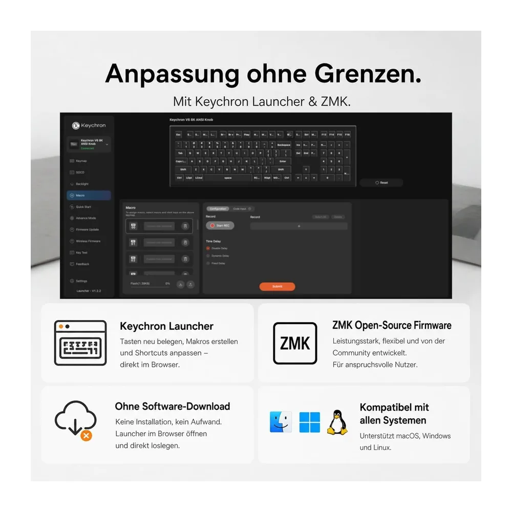 Keychron V6 Ultra 8K Kabellose Mechanische Tastatur — 5