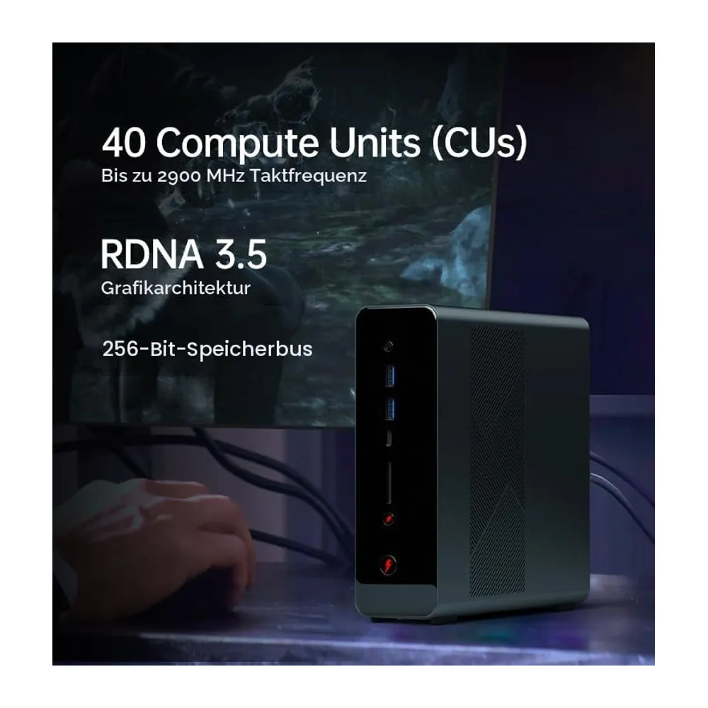 OneXPlayer ONEXStation Mini AI Workstation: AMD Ryzen AI Max+ 395 — 6