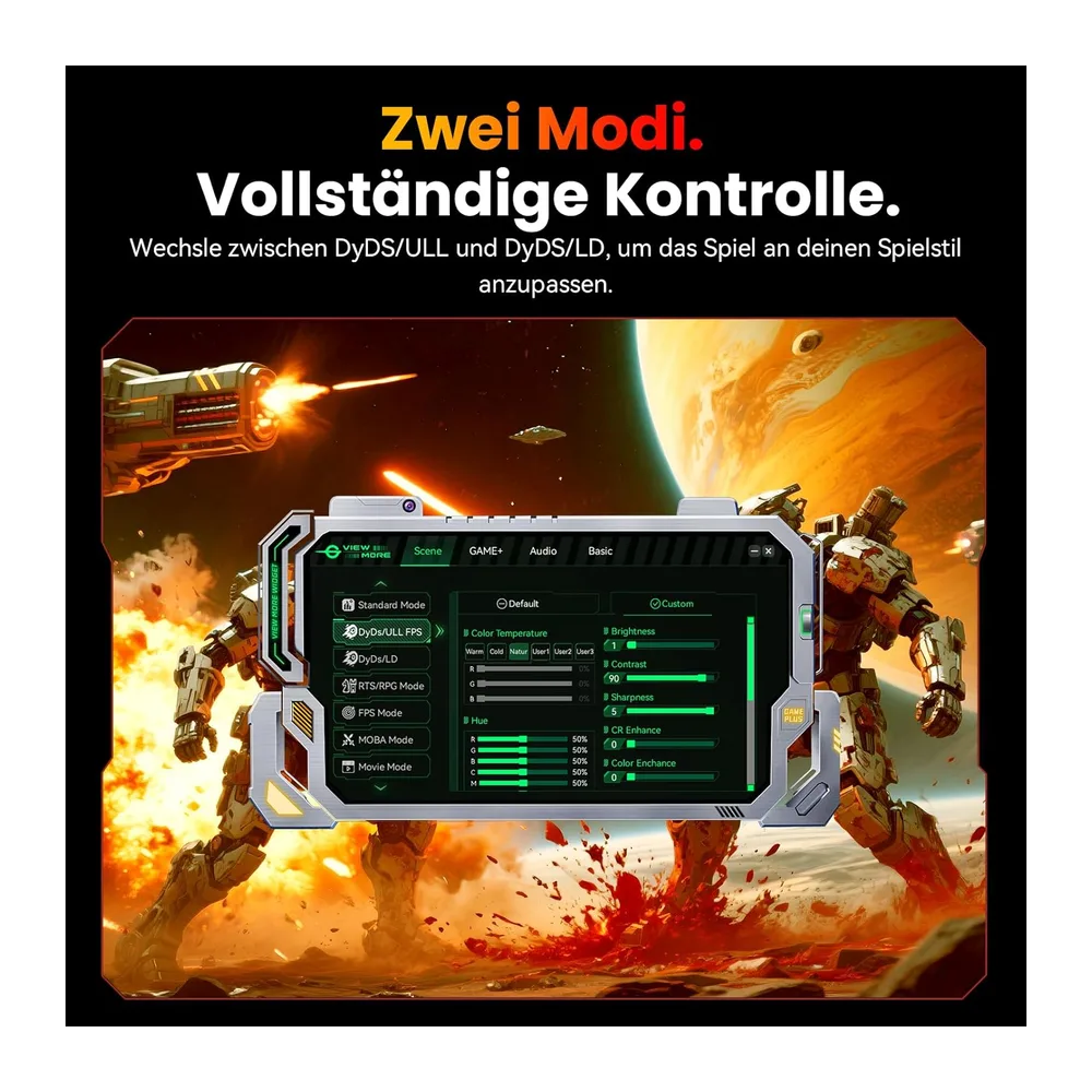 TITAN ARMY Gaming Monitor 27 Zoll, 275Hz 240Hz QHD Monitor, Fast IPS, 1ms, 2K 2560 x 1440P, Mini LED-DyDs 5 — 4
