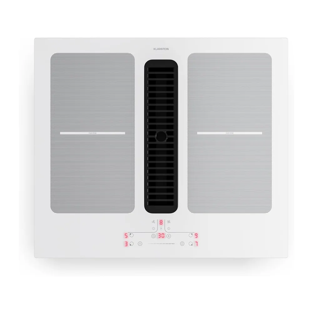 Klarstein Full House Induktionskochfeld mit Dunstabzug 60 cm