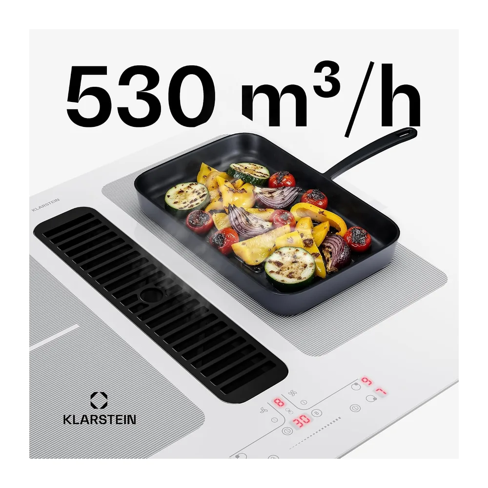 Klarstein Full House Induktionskochfeld mit Dunstabzug 60 cm — 4