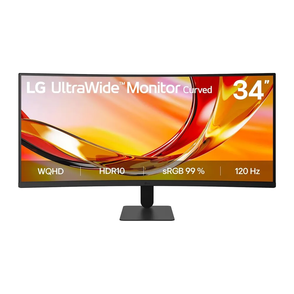 LG UltraWide™ 34U601B-B 34 Zoll 21:9 Curved UWQHD VA Monitor