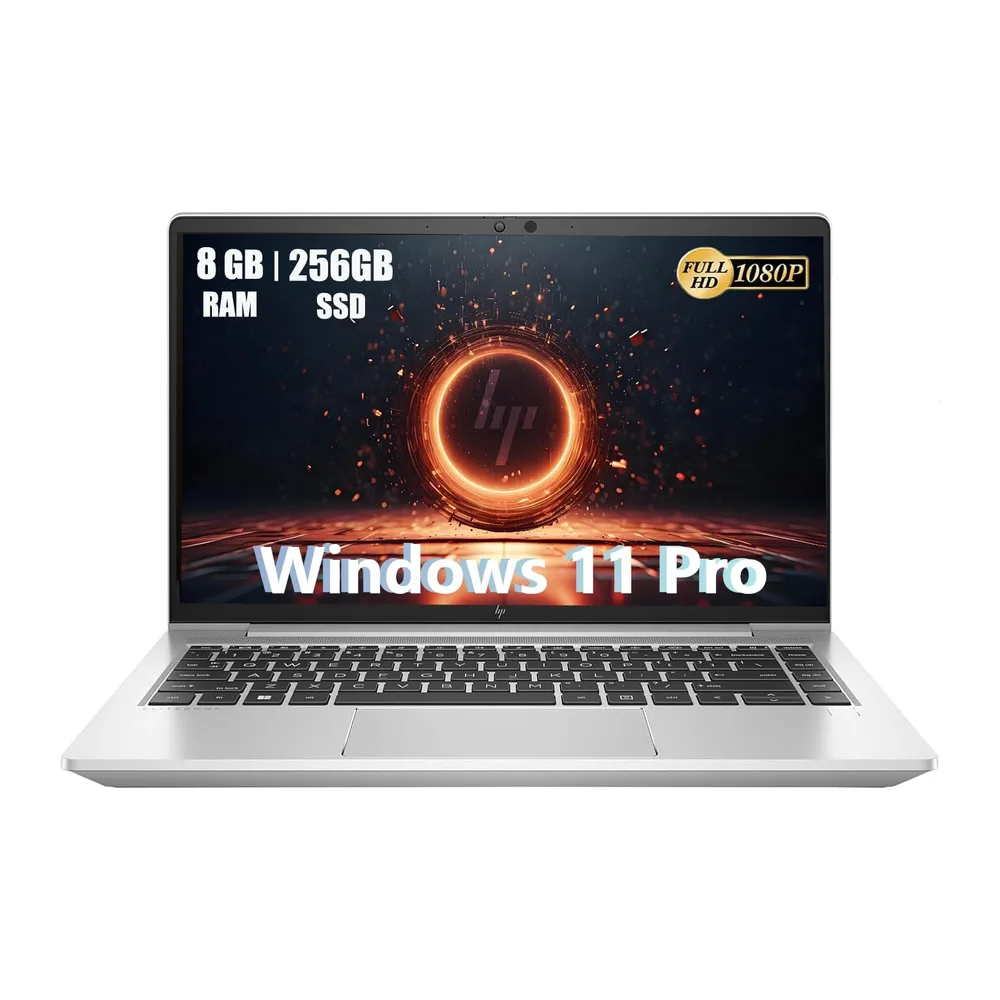 HP EliteBook 645 G9 Business Notebook, AMD Ryzen 5 Pro 5675U, 14 Zoll FHD (1920 x 1080), 8 GB RAM, 256 GB