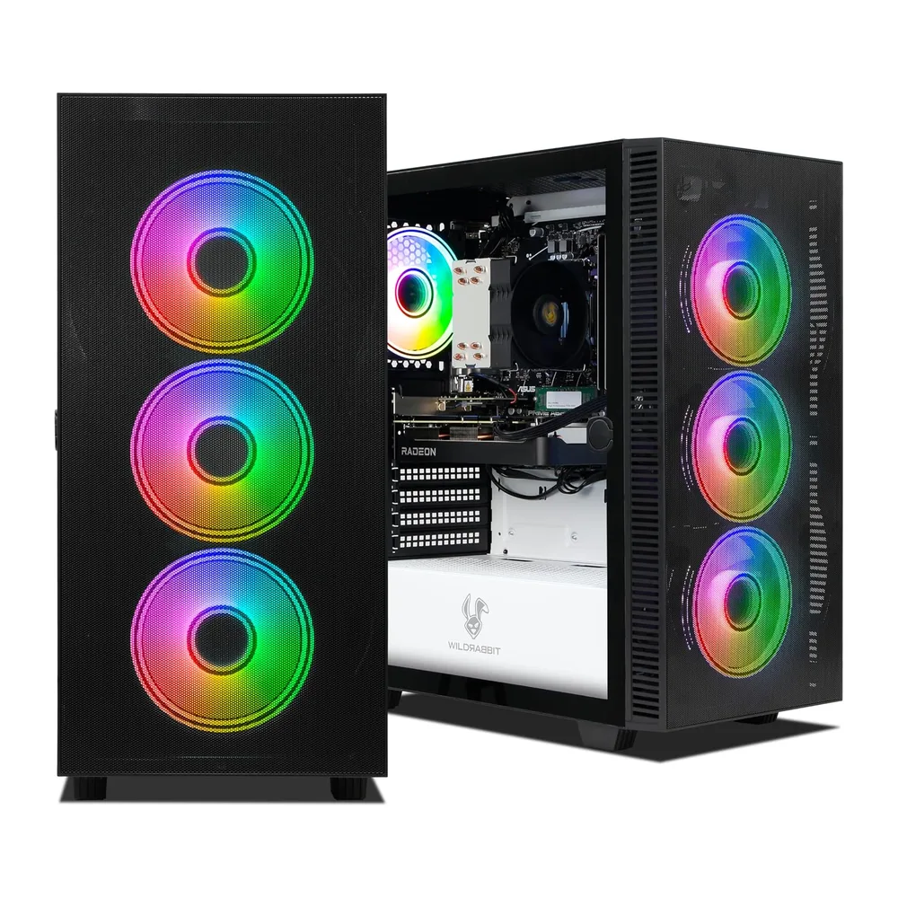 Ankermann Havoc Gaming PC | AMD Ryzen 7 8700F | AMD RX 9060XT 16GB | 32GB DDR5 RAM | 1TB NVMe SSD | Windows — 5