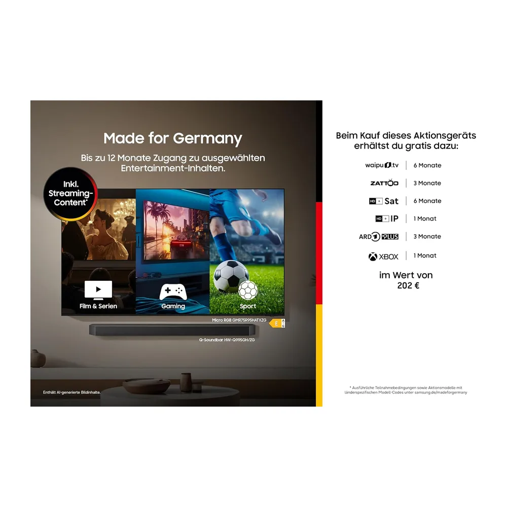 Samsung M70H Mini LED 4K 65 Zoll (163 cm) UHD — 3