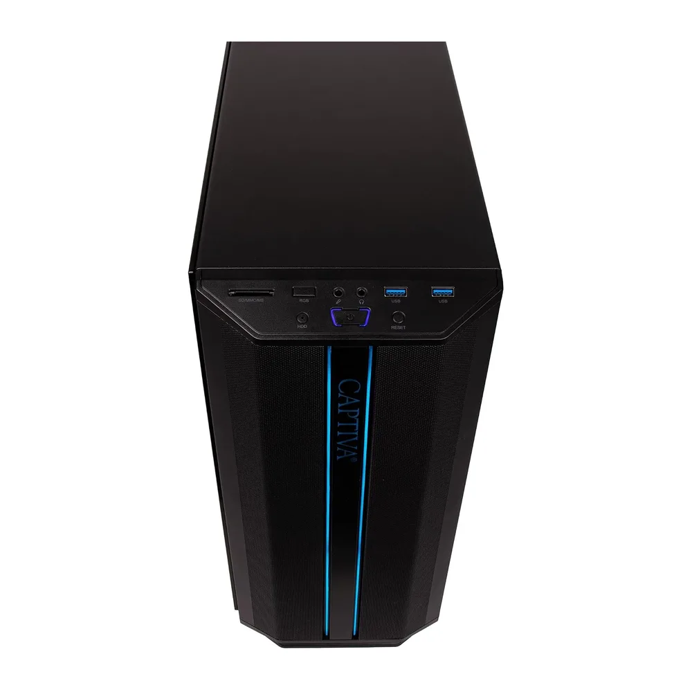 Captiva PC Entry Gaming R10-1509 | AMD Ryzen 5 5500 | 16GB DDR4 RAM | Intel Arc B580 12GB | 500 GB SSD | — 3
