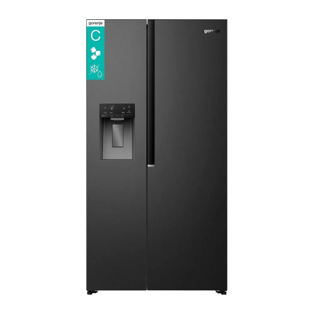 Gorenje NRS917C61BX Kühl-Gefrierkombination/Freistehend/Side-by-Side/ 528 Liter/EEK C/ 37dB/